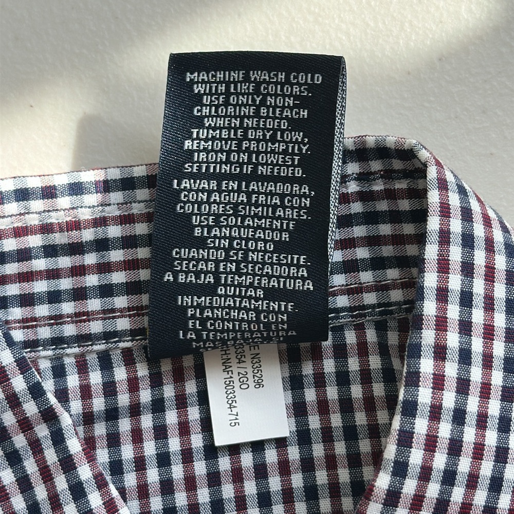 NWT Nautica 3pieces Checkered Shirt and Vest Set Size 3-T (Boy) - Picture 14 of 16